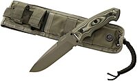 HOGUE EX-F01 Fixed Blade Knife, Tanto Blade