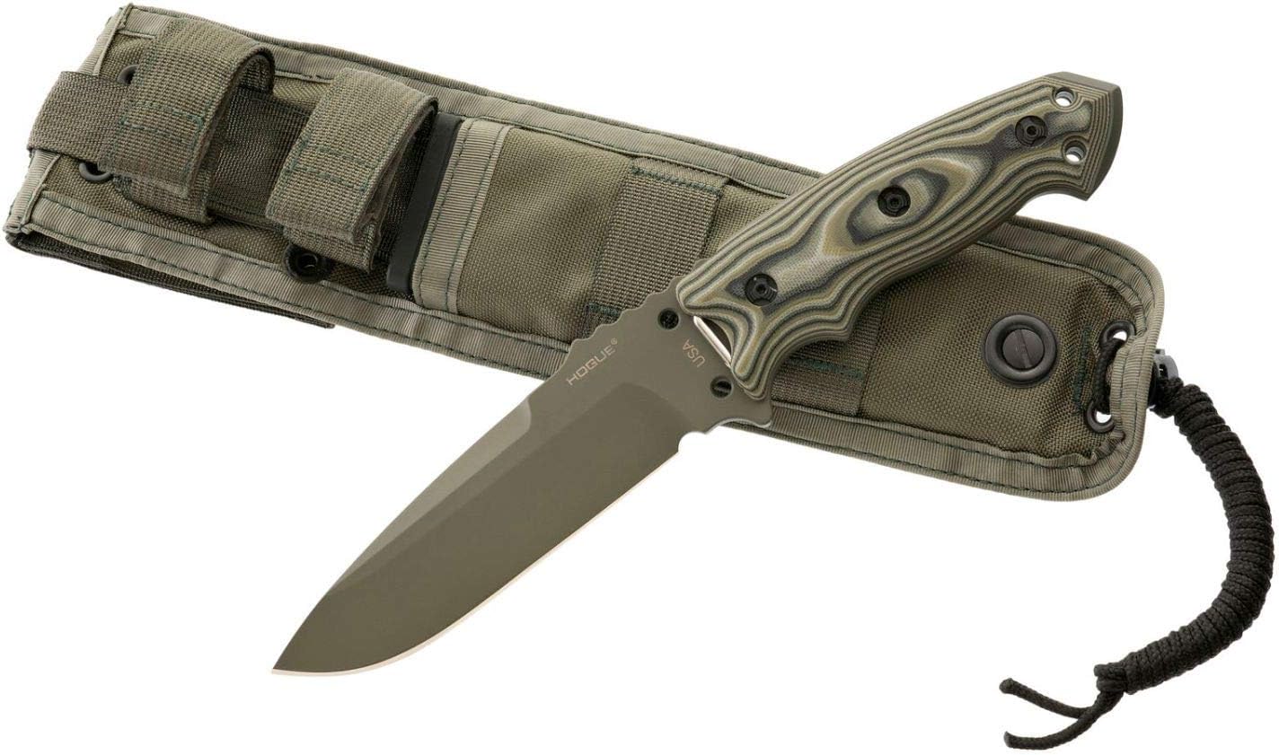 HOGUE EX-F01 Fixed Blade Knife, Tanto Blade