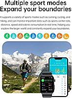 Reloj Inteligente De Glucosa En Sangre ECG+PPG HRV