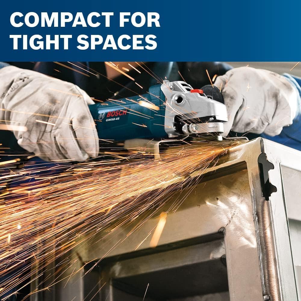 Bosch GWS8-45 4-1/2 In. Angle Grinder Industrial