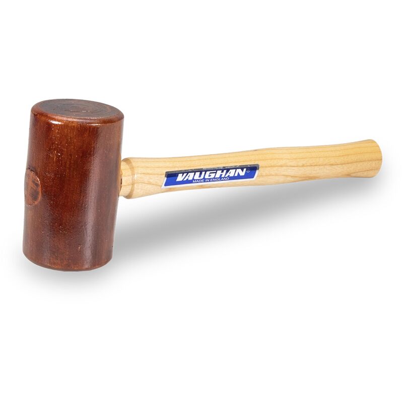 VAUGHAN Rawhide Mallet, Non-Marring, Hardwood Handle