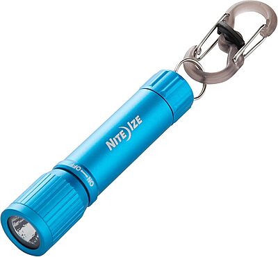 NITE-IZE Radiant 100 Keychain Flashlight - Waterproof Mini Flashlight