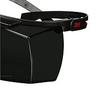 3M SecureFit 3700 Series, SF3750AS-BLK, Black Temples, IR 5.0 Gray OTG Anti-Scratch Lens