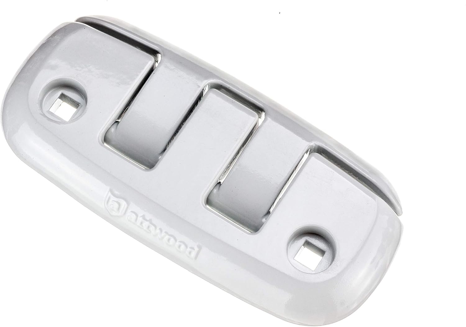 Attwood 12048-4 Low-Profile Aluminum Fold-Down 8-Inch Marine Dock Cleat