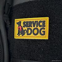 MAXPEDITION Service Dog 3D PVC Morale Patch