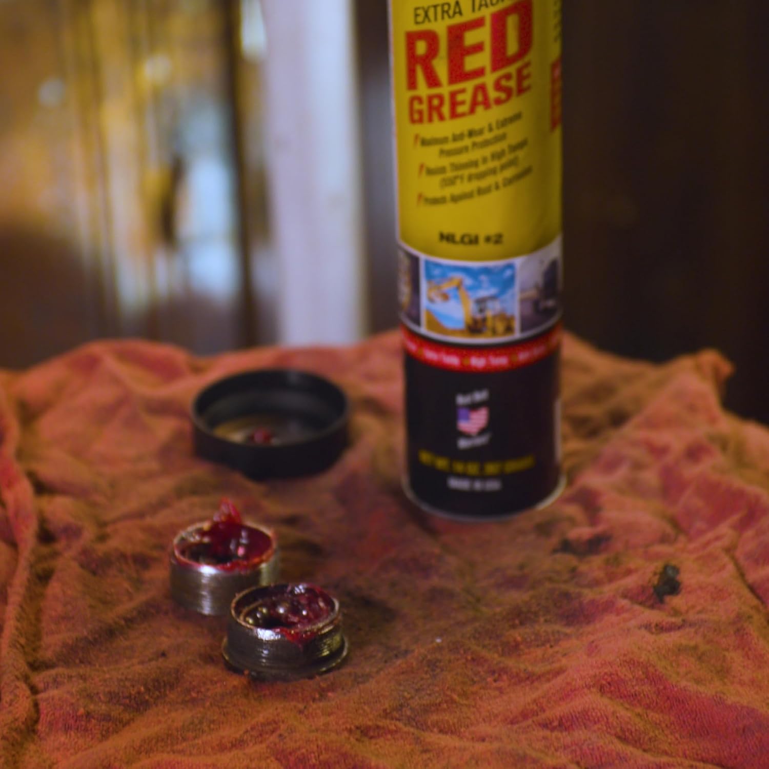 B'laster GR-14C-HTR Extra-Tacky Grease, 14 oz, Multi