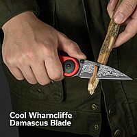 CIVIVI Starflare Pocket Knife, 3.3\" Folding Button Lock