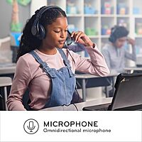 ThinkWrite Technologies TWT Audio Duro, TW220 (2nd Gen) | Premium Over-Ear Wired Headset with Noise Reducing Microphone