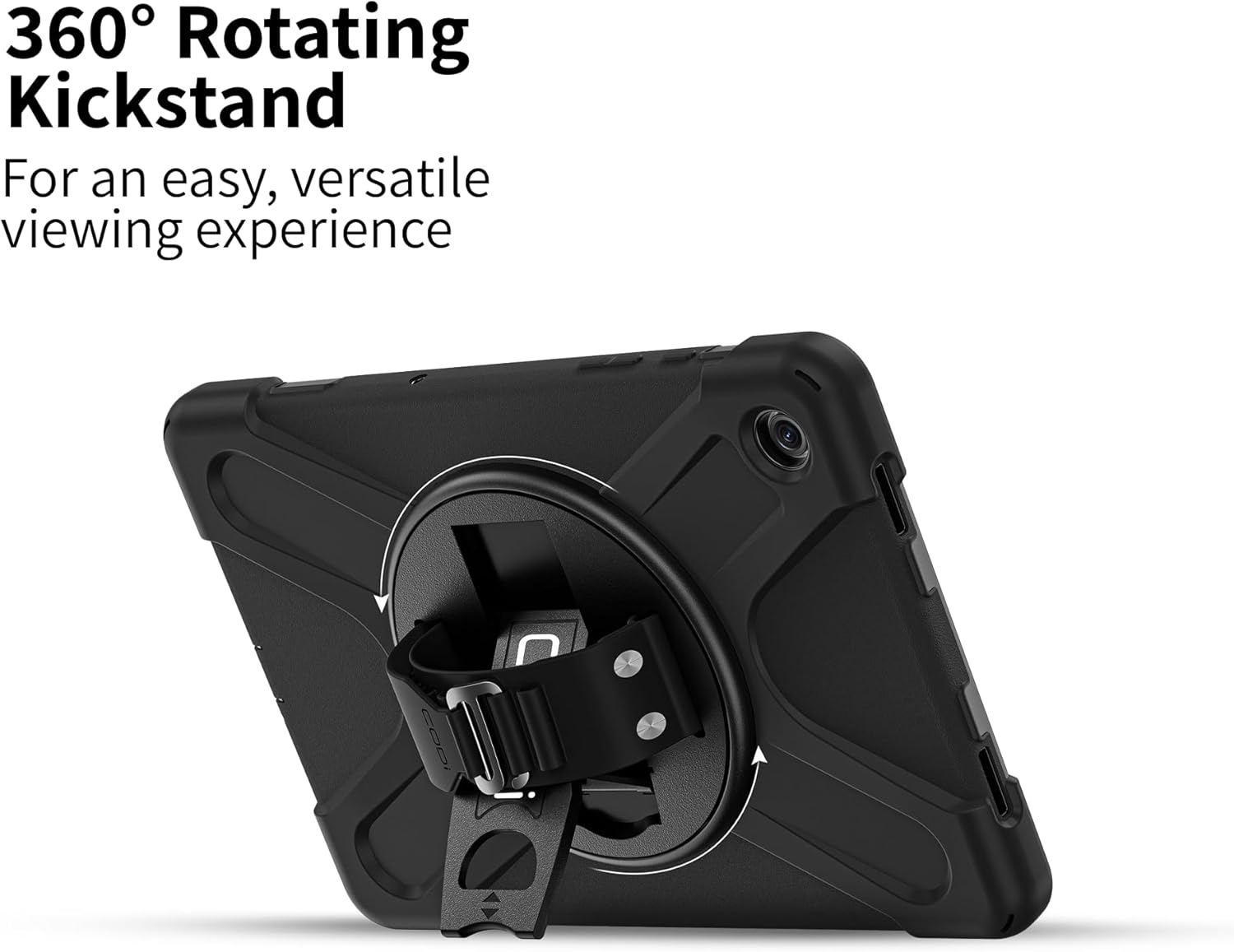 CODi Rugged Case for Samsung Galaxy Tab A9+ | 360° Protection, Drop-Test Certified, Kickstand