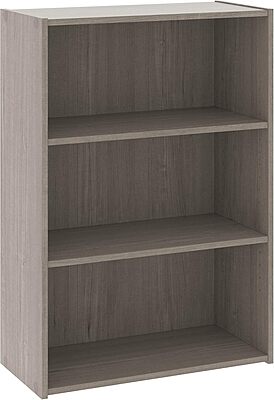 Sauder Beginnings 3-Shelf Bookcase with Adjustable Shelves