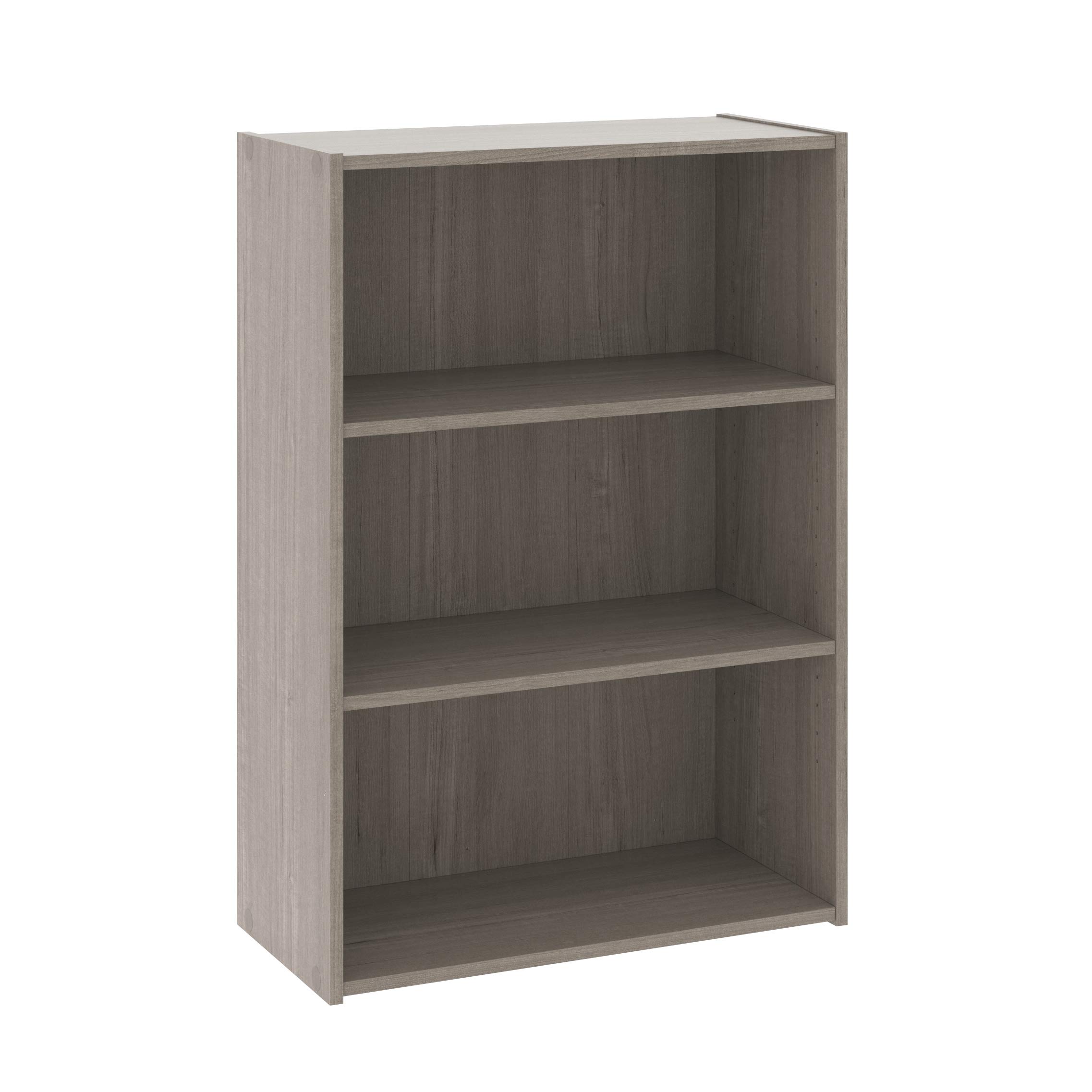 Sauder Beginnings 3-Shelf Bookcase with Adjustable Shelves