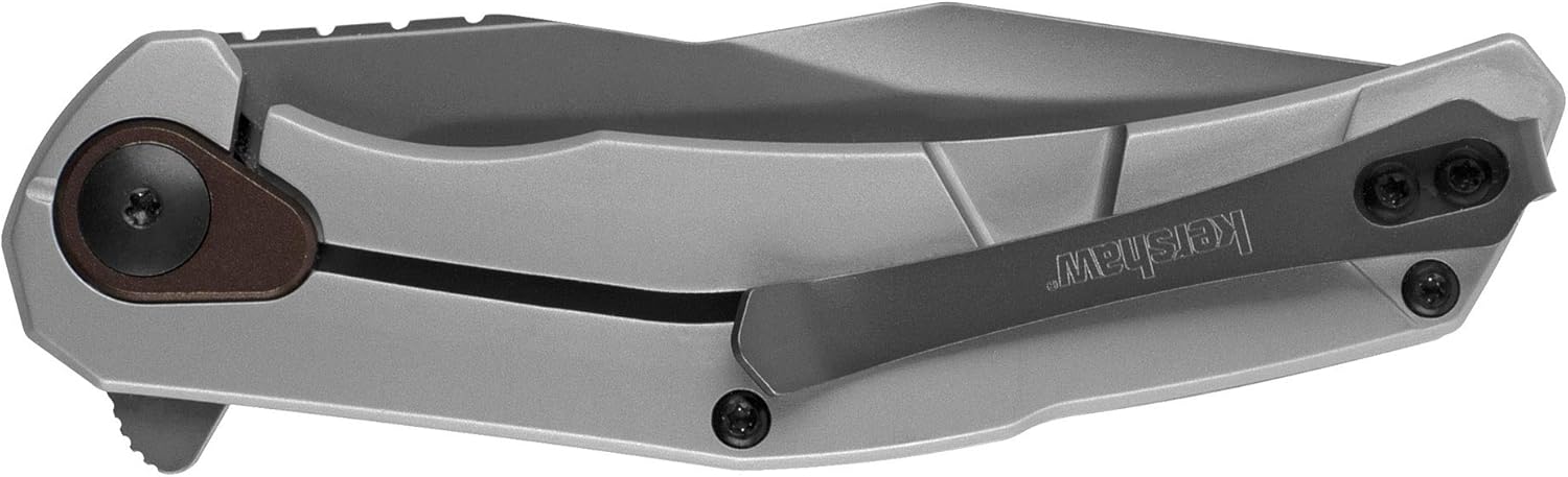 Kershaw Believer Assisted Opening Knife Stainless Steel (3.25" Gray PVD) 2070