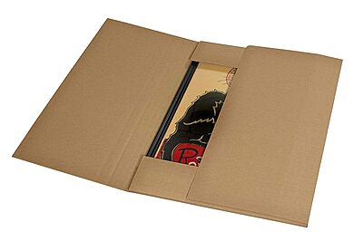 Aviditi Brown Kraft Jumbo Mailing Boxes, 48 x 24 x 6 Inches, Pack of 20, Jumbo Easy-Fold, Crush-Proof, for Shipping, Mailing and Storing