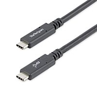 StarTech.com USB C to USB C Cable - 6 ft / 1.8m - 5A PD - USB-IF Certified - M/M - USB 3.0 5Gbps - USB C Charging Cable - USB Type C Cable (USB315C5C6)