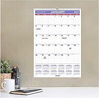 AT-A-GLANCE Monthly Wall Calendar