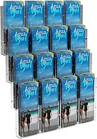 AZAR DISPLAYS Wall-Mount Brochure Holder