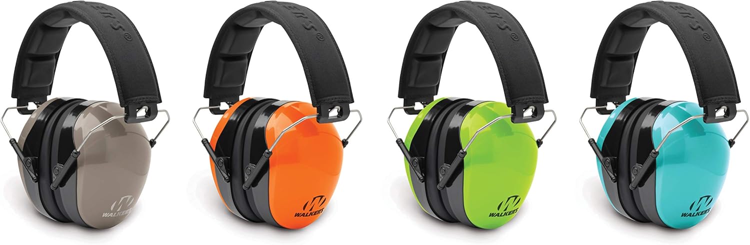 WALKER'S Dual Colored Passive Earmuffs