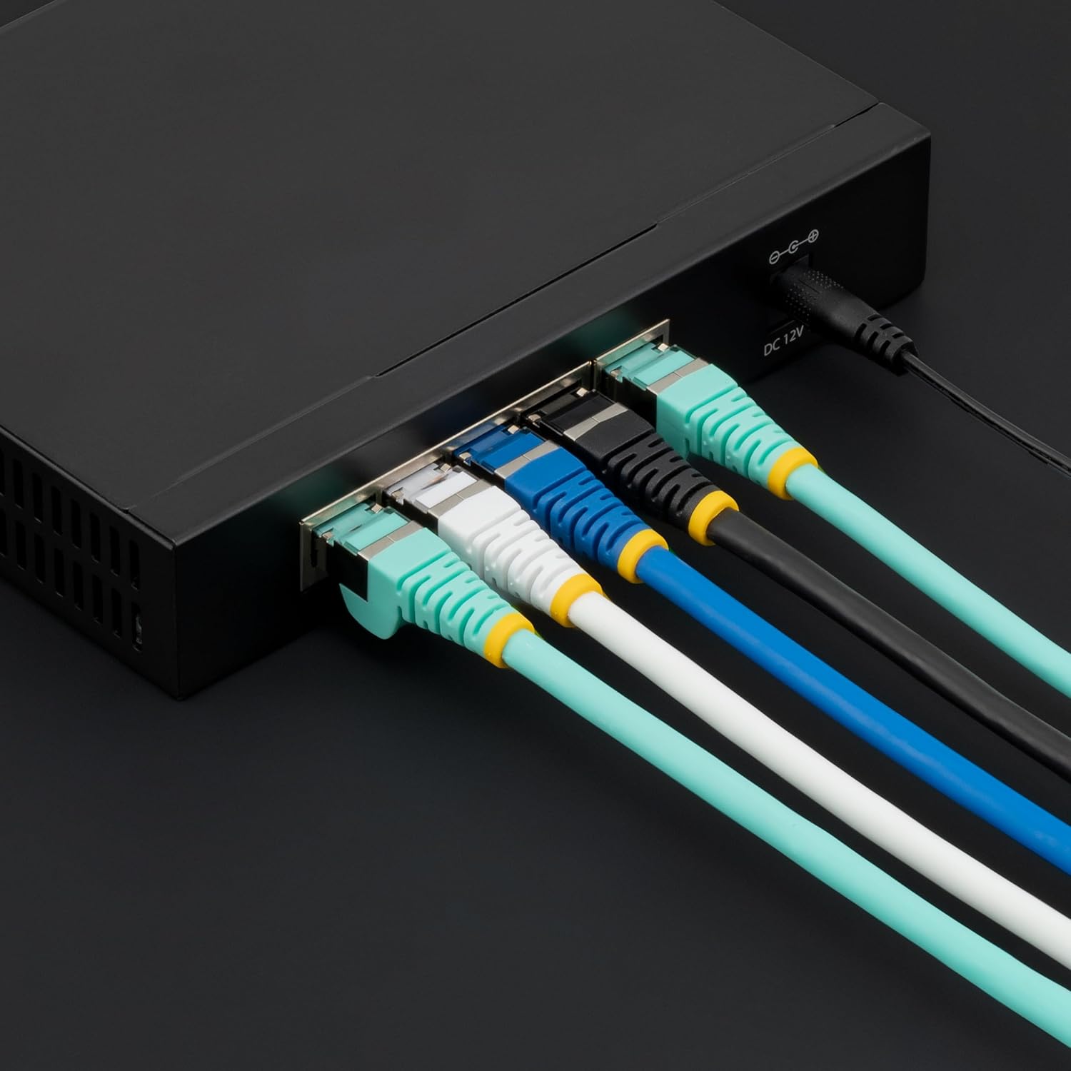 StarTech.com CAT6a Ethernet Cable - Low Smoke Zero Halogen (LSZH) S/FTP Snagless RJ45 10GbE 500MHz 100W PoE