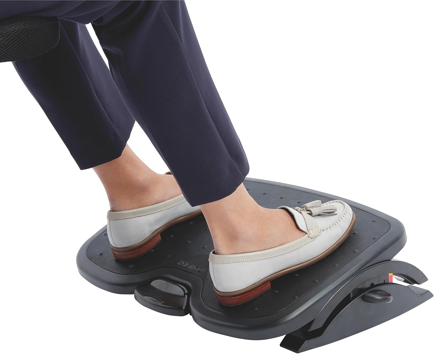 Kensington SoleMate Plus Adjustable Footrest with SmartFit System - Black