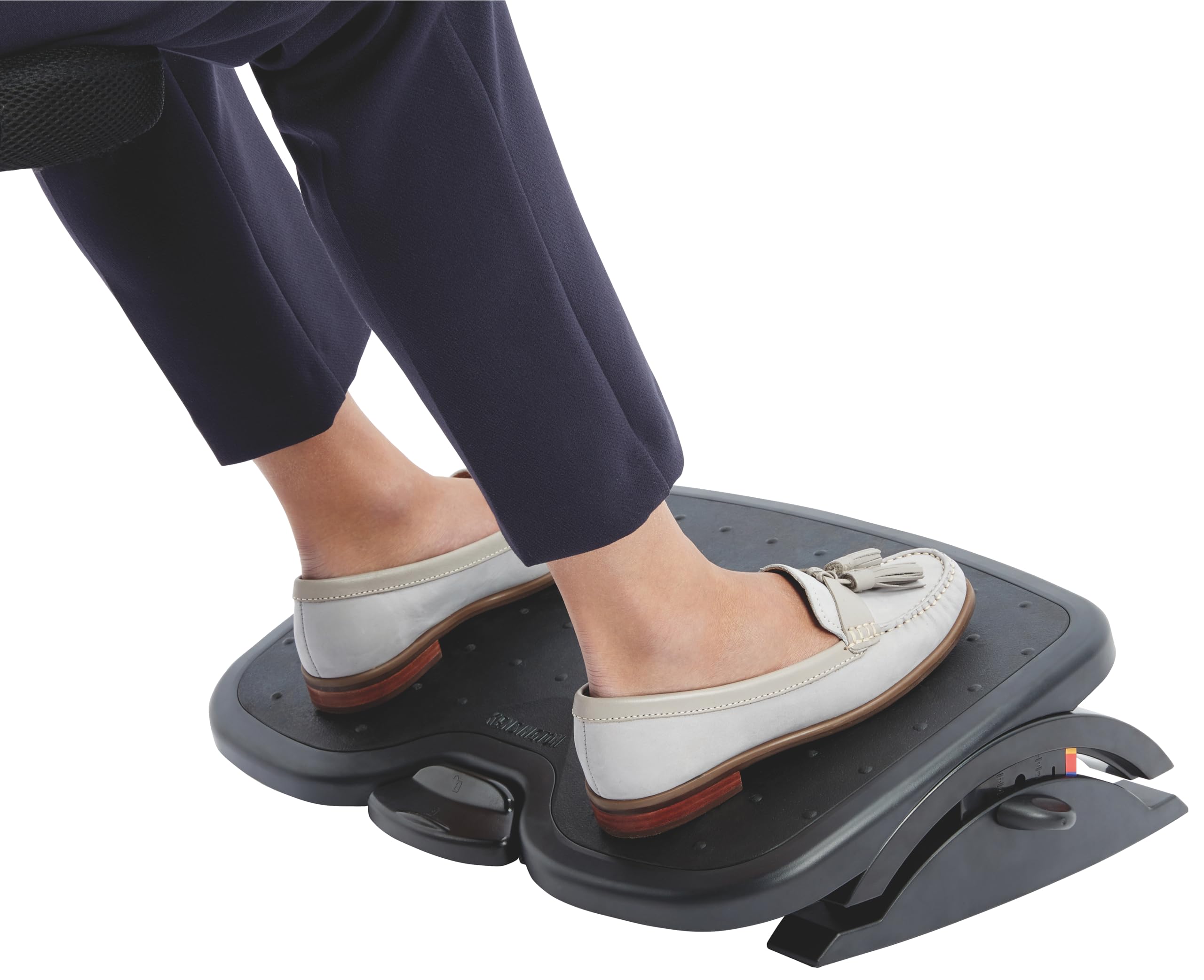 Kensington SoleMate Plus Adjustable Footrest with SmartFit System - Black