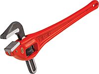 End Pipe Wrench, Forged Steel, 24in L