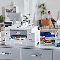 Brother Genuine LC406XLC Cyan High-Yield INKvestment Tank Ink Cartridge