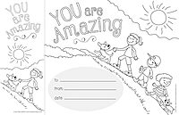 BARKER CREEK Recognition Awards and Bookmarks, Color Me You are Amazing
