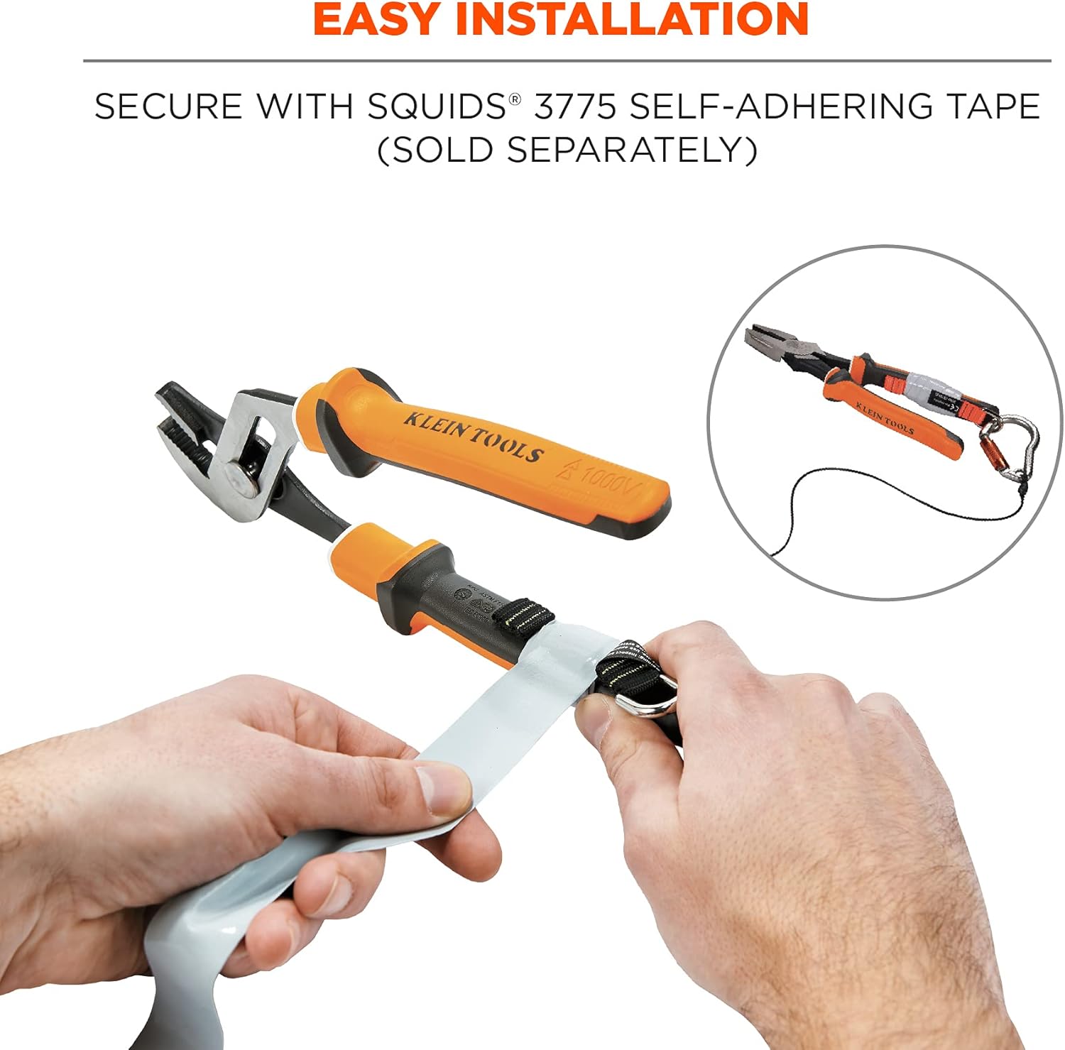 Ergodyne Squids 3700 Web Tool Tail Attachments, 6-Pack