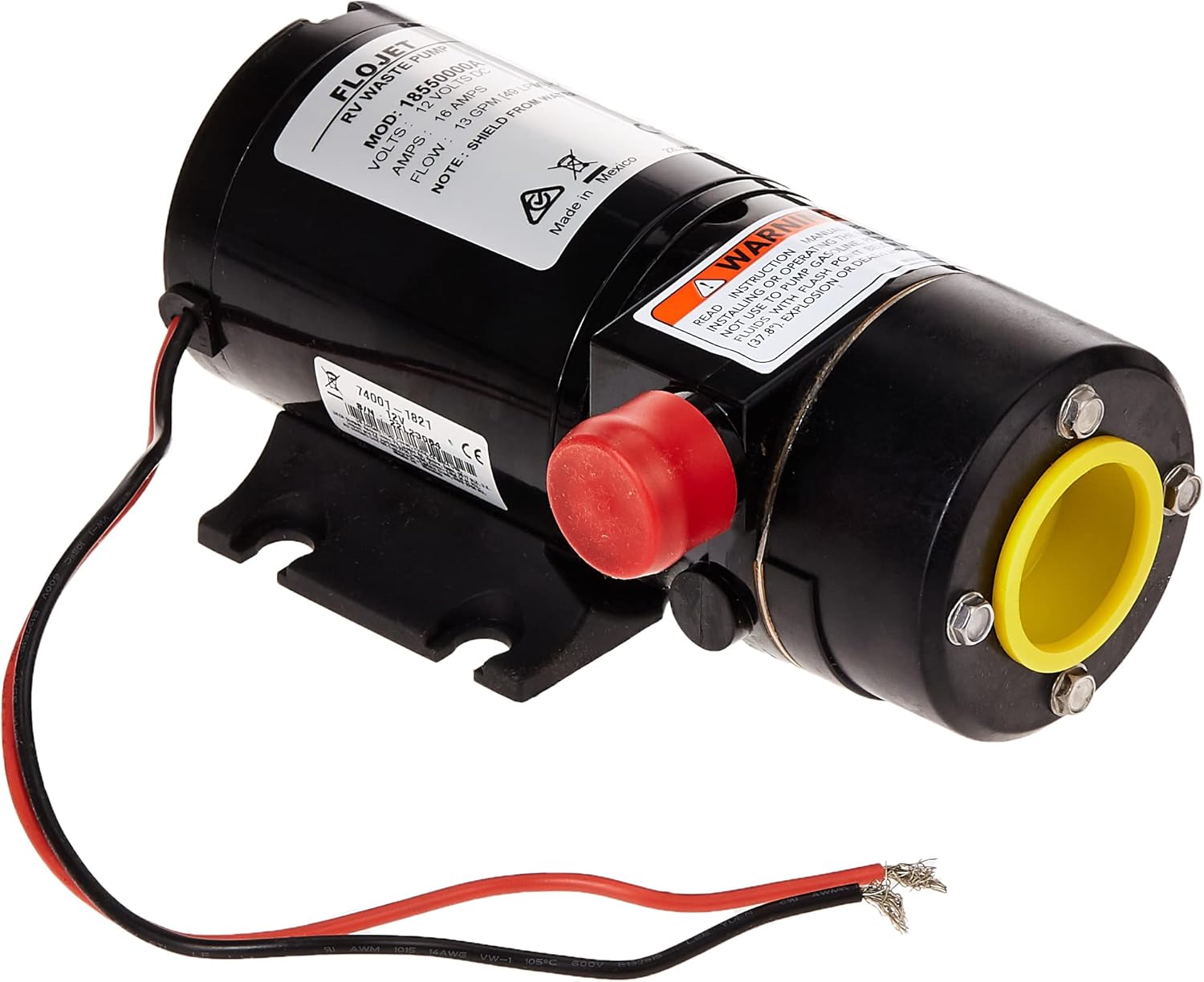 Flojet Xylem Flojet 18550000A 13 GPM RV Macerator Pump WaterPump