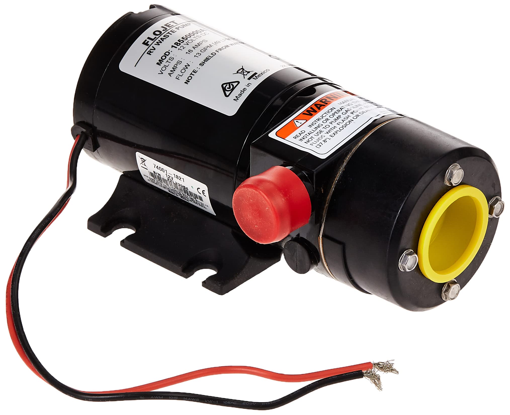 Flojet Xylem Flojet 18550000A 13 GPM RV Macerator Pump WaterPump