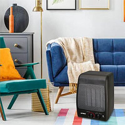 Optimus H-7000 1500-Watt Portable Ceramic Heater, 8 x 5 in