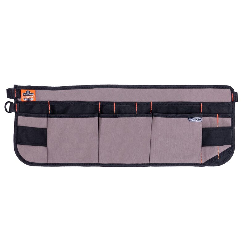 Ergodyne Arsenal 5707 Tool Work Waist Apron, 14-Pockets, Gray