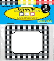 BARKER CREEK Name Badges & Self-Adhesive Labels