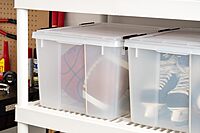 IRIS USA WEATHERPRO Weathertight Plastic Storage Box