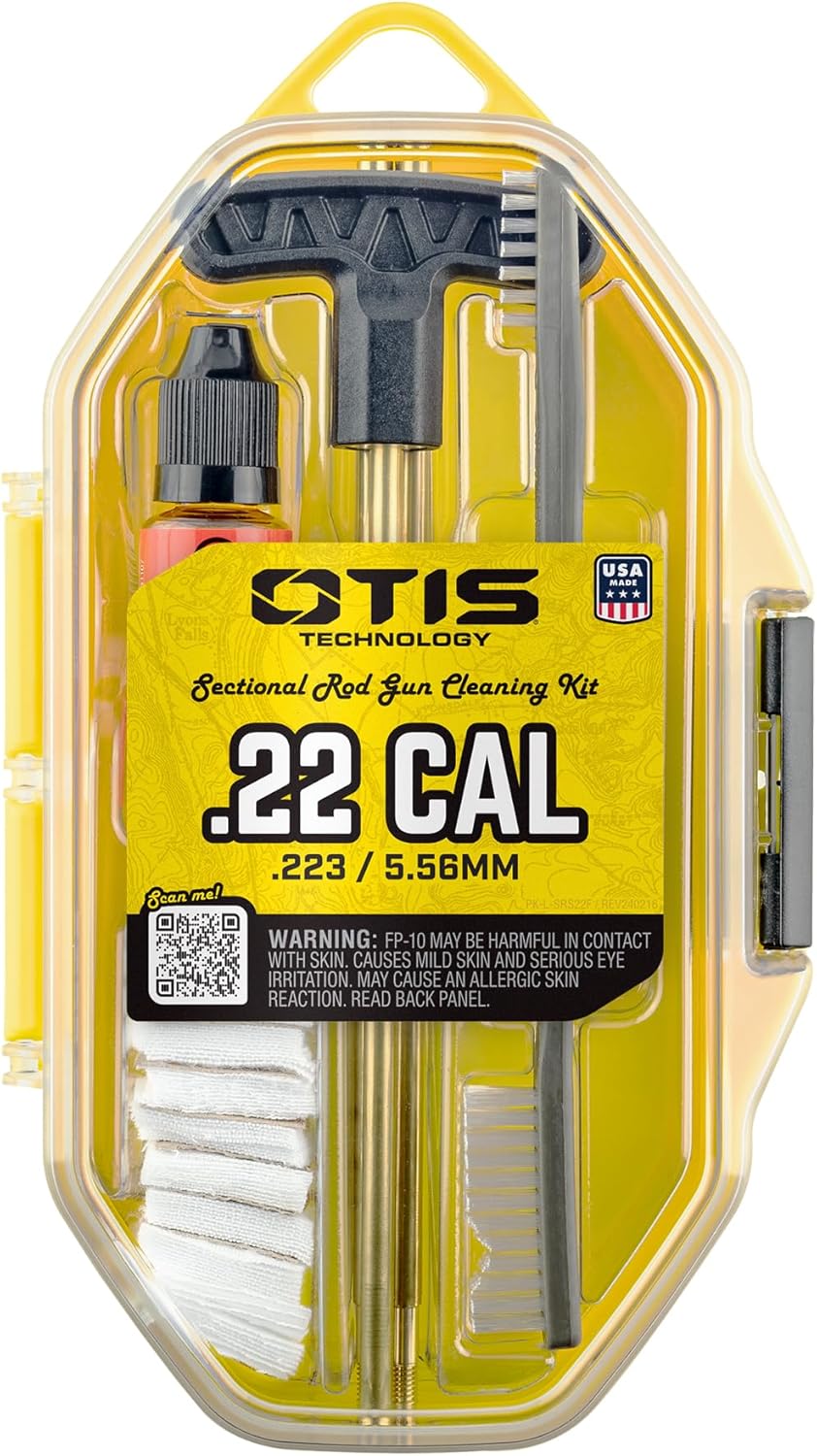 Otis .22/.223 Caliber/5.56mm Rifle Cleaning Kit with Brass Rods