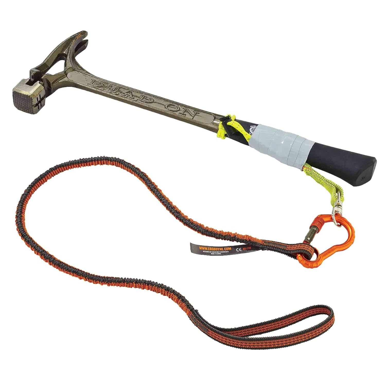 Ergodyne Squids 3182 Tool Tether Kit - 10lb (4.5kg) Orange/Gray