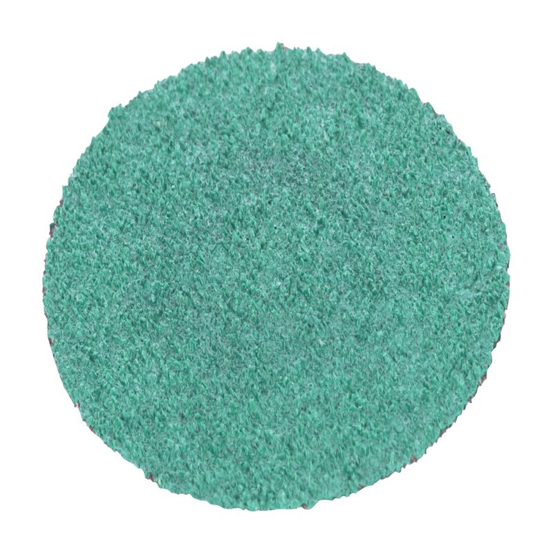 3M Green Corps Roloc Disc 36525, 40+ Grit, 2 in, Pack of 25 Heavy Duty, Quick Change Discs for Grinding, Coating Removal