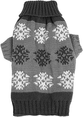 DOG CHRISTMAS KNITTED JUMPER GREY - Small DOG CHRISTMAS KNITTED JUMPER GREY - Small