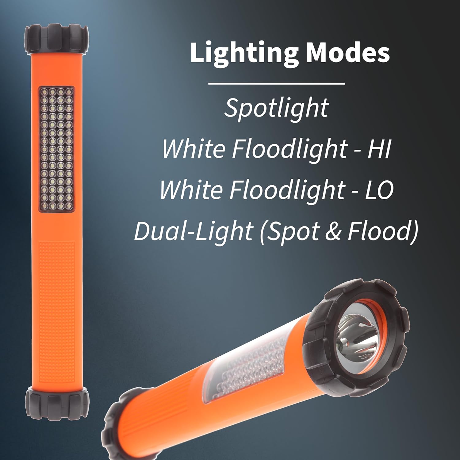 Nightstick NSP-1260 Multi-Purpose LED Flashlight, Orange