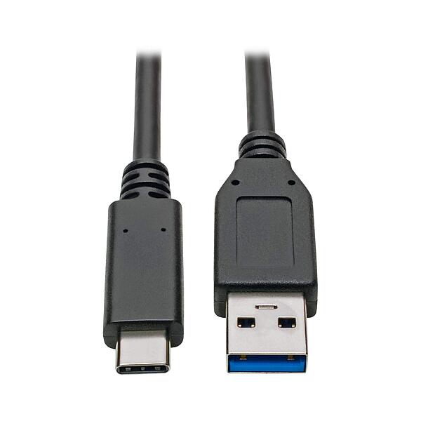Tripp Lite USB C to USB-A Cable 3.1 10 Gbps USB-IF Certified USB Type C M/M 3ft - 1.25 GB/s - 3 ft - 1x Type A Male USB - U428C03G2