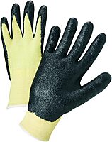 Anchor 6010s 13 Ga Kevlar Knit Black Foam Palm - 1 Each