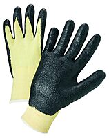 101-6010-XS, Anchor 6010XS 13 GA Kevlar Knit Black Foam Palm