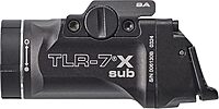 Streamlight 69408 TLR-7 X sub 500-Lumen 5000-Candela Weapon Light Designed Exclusively and Solely for Springfield Armory