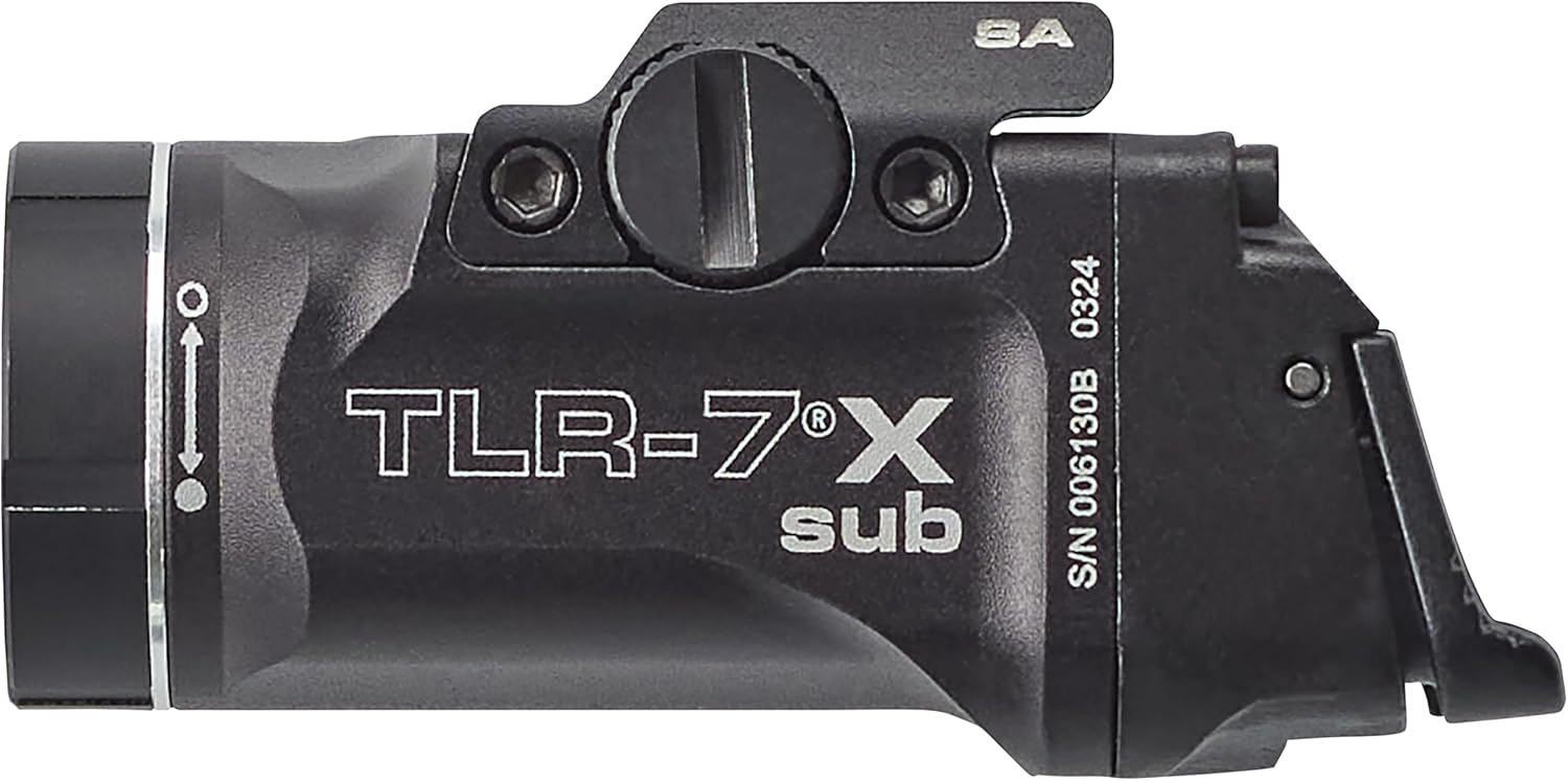 Streamlight 69408 TLR-7 X sub 500-Lumen 5000-Candela Weapon Light Designed Exclusively and Solely for Springfield Armory