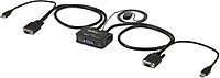 StarTech.com 2-Port USB Cable KVM Switch with Remote Switch