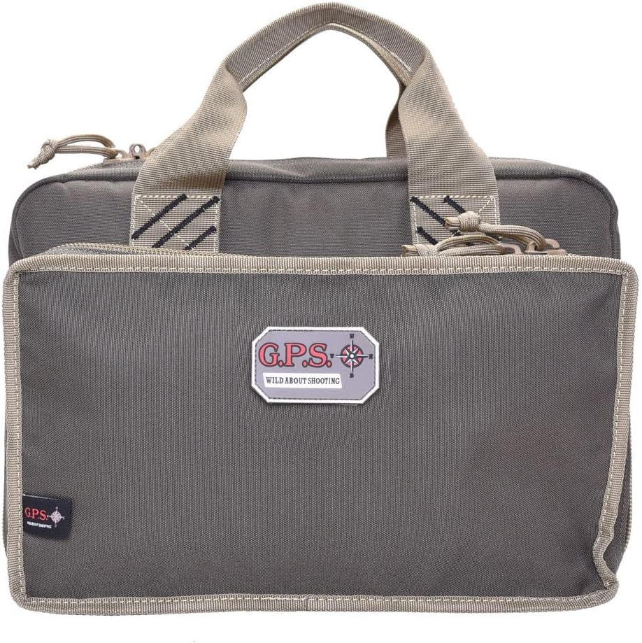G.P.S. Pistol Range Bag with Mag Storage & Dump Cup