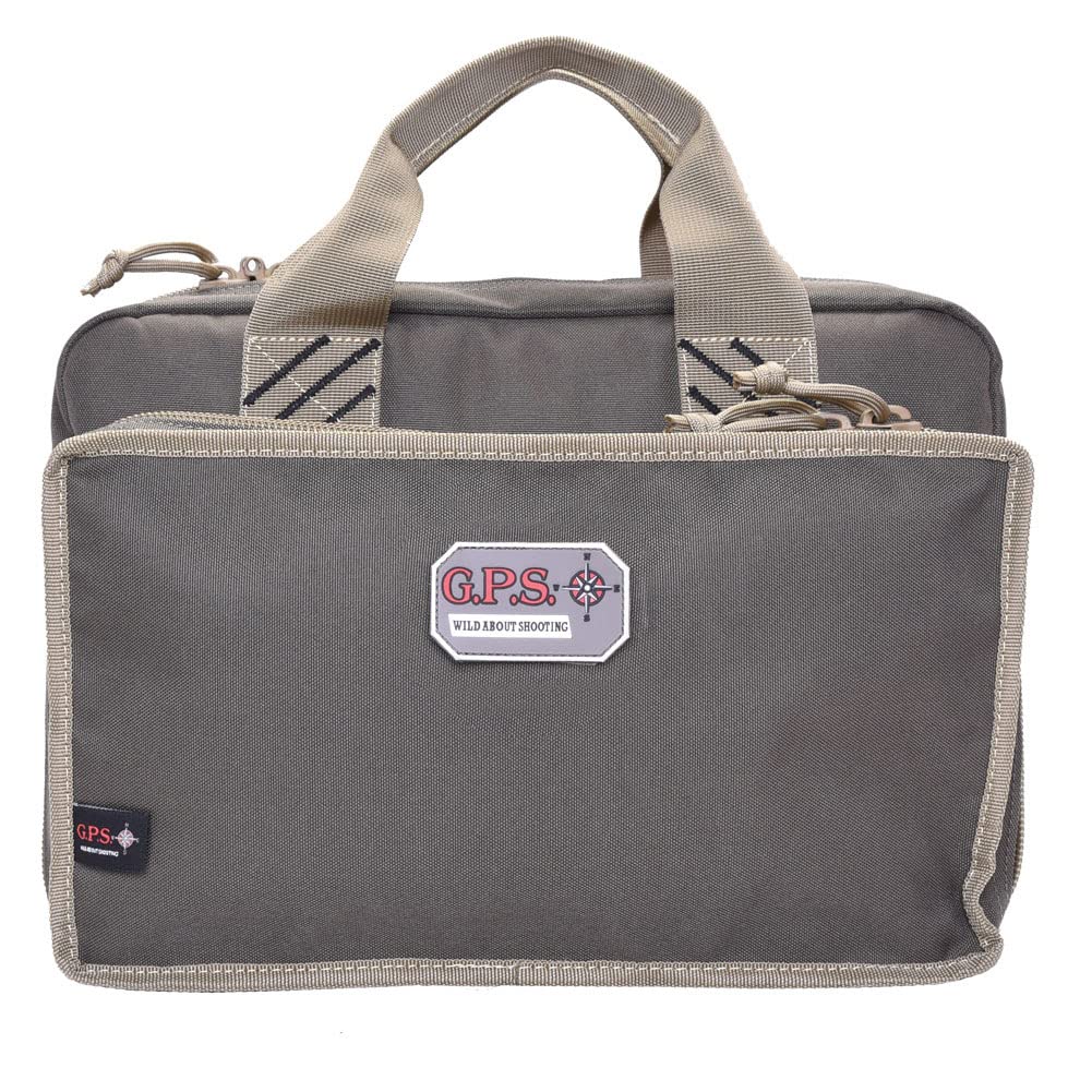 G.P.S. Pistol Range Bag with Mag Storage & Dump Cup