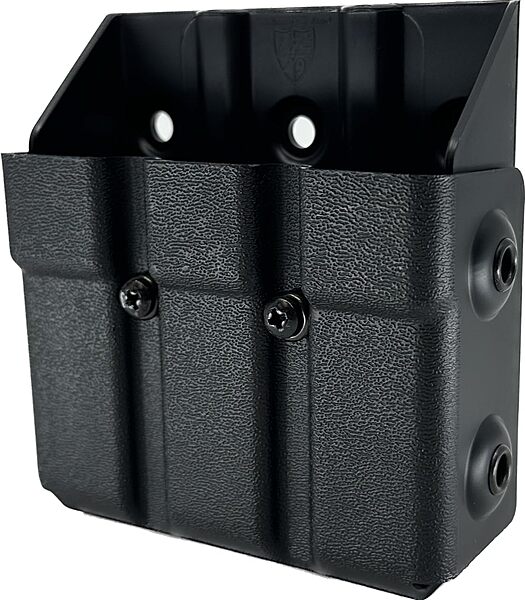 ZERO9 HOLSTERS Model 4008 Triple Magazine Case, Duty Style Holster Compatible with Most Double Stack 9/40 Magazines