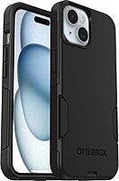 OtterBox iPhone 16e, 15, 14, & 13 Commuter Series Case - BLACK, slim & tough, pocket-friendly