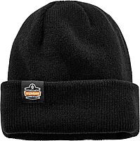 ERGODYNE N-Ferno 6811 Zippered Rib Knit Beanie
